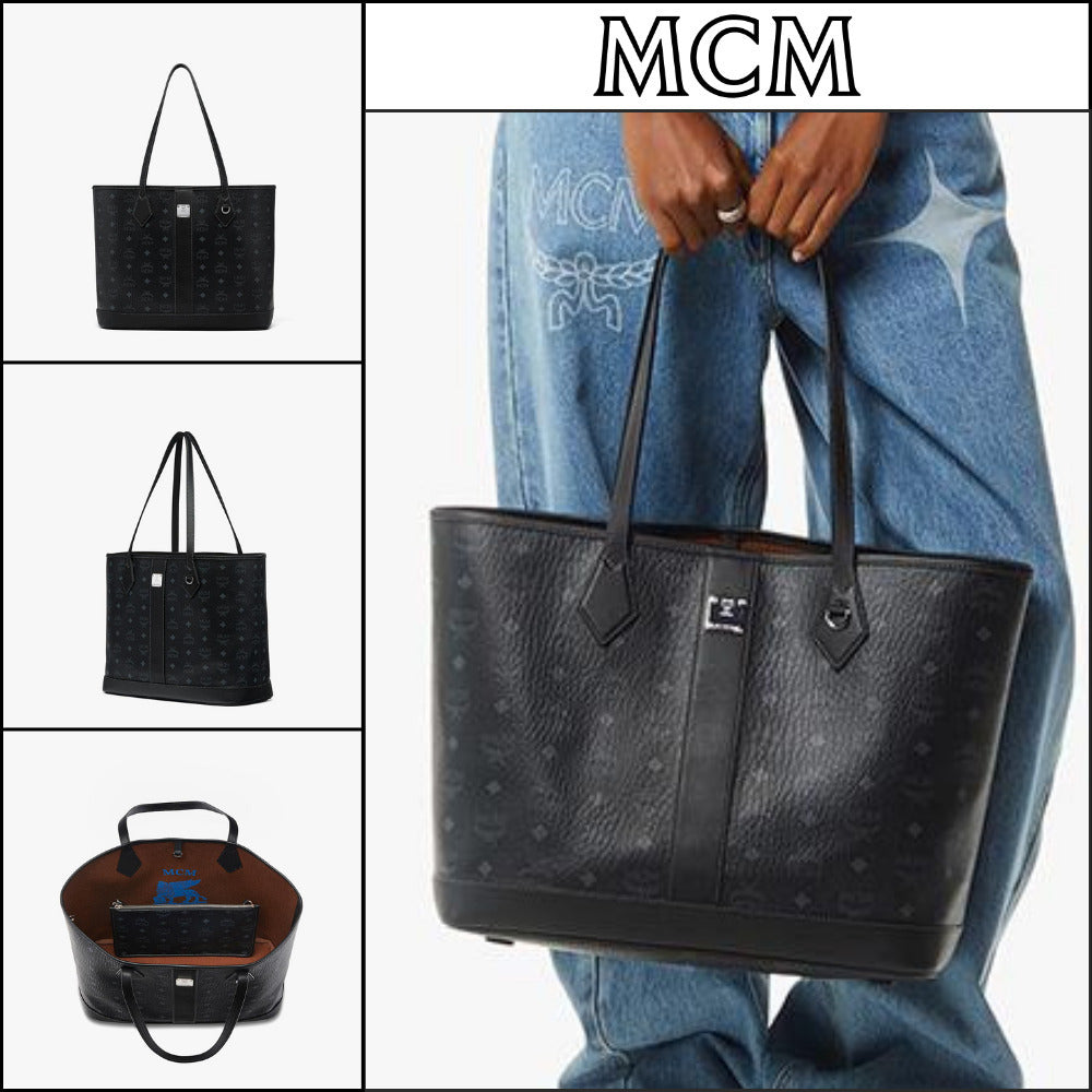 【MCM】New Liz visetos shopper MWPGSLR02BK