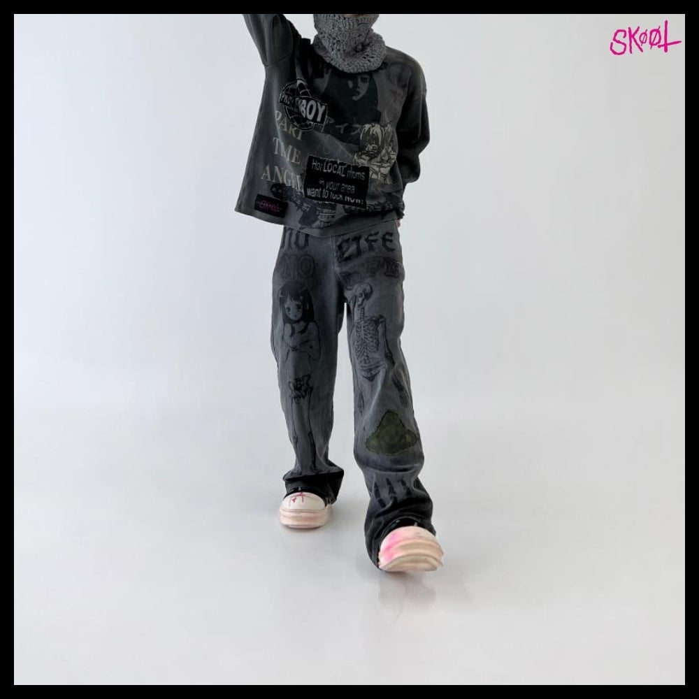 【SKOOT】Graveyard Pants