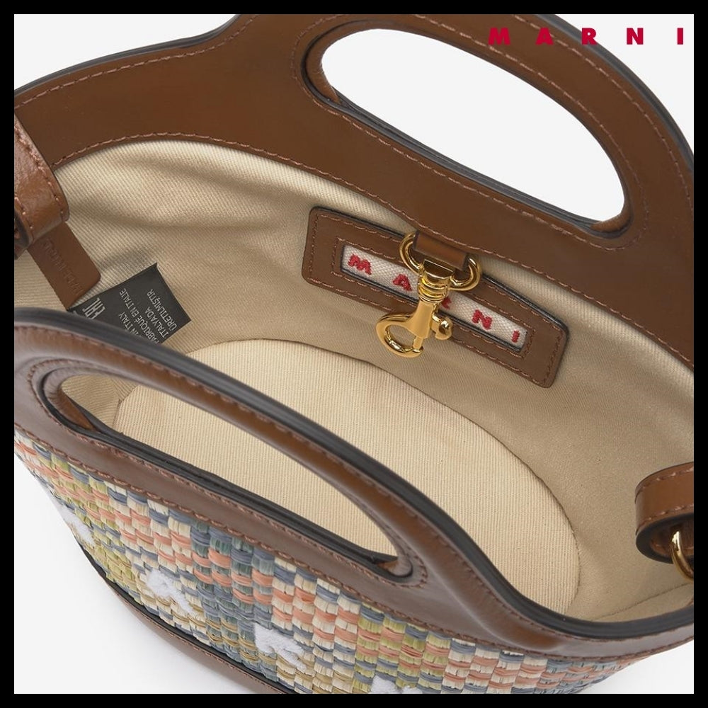 【MARNI】マイクロトロピカリア トートバッグレモンアプリコット