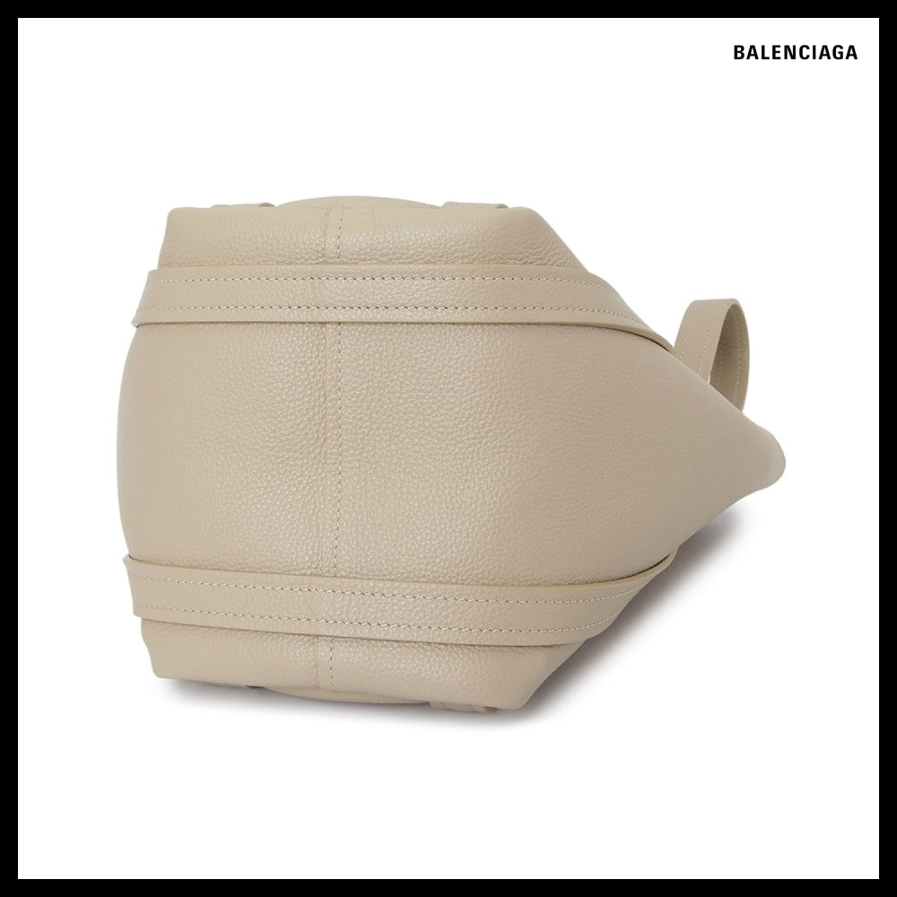 【BALENCIAGA】EVERYDAY 2.0 グレインカーフ トートバッグ TAUPE