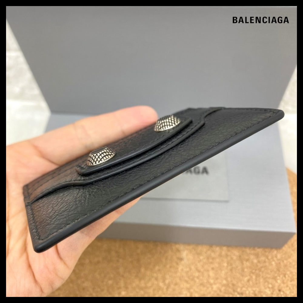 【BALENCIAGA】Le Cagole Card Holder Wallet Black