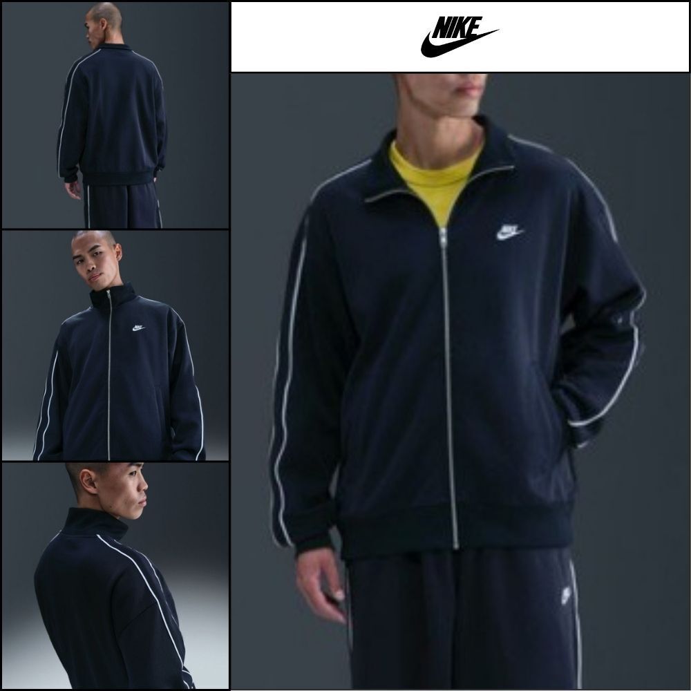 【Nike】Sportswear Club Men’s Oversized Knit Track Jacket