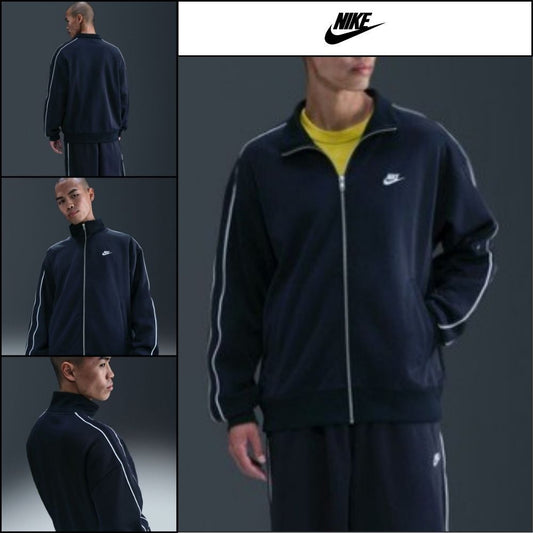 【Nike】Sportswear Club Men’s Oversized Knit Track Jacket