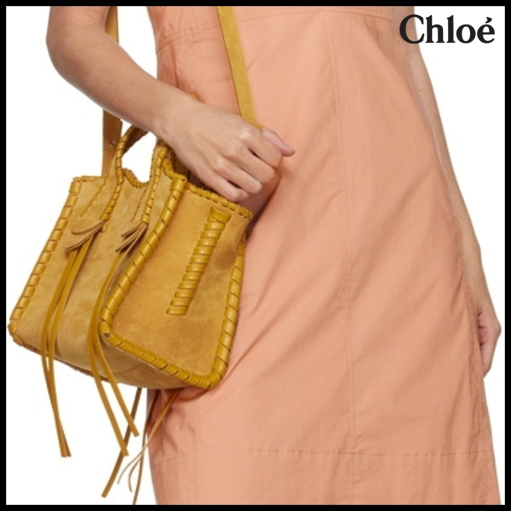 【Chloe】Mony Small Tote Honey Gold