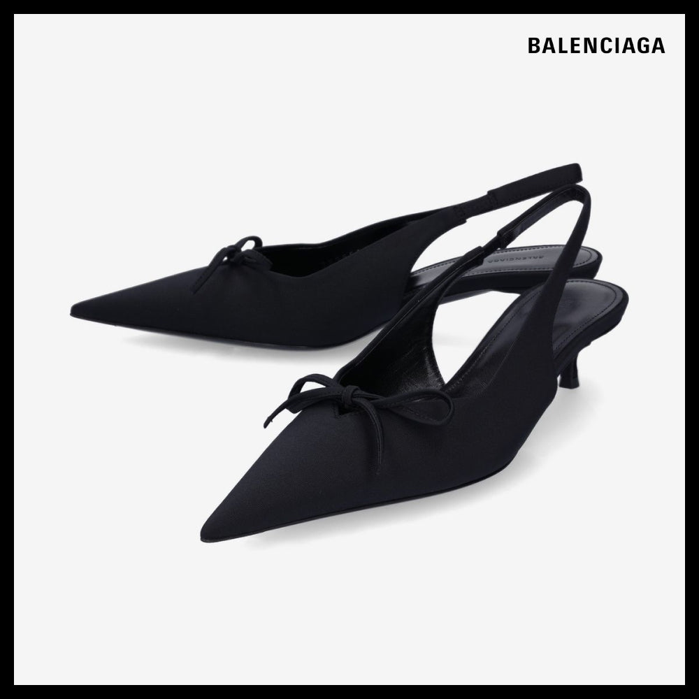 ★BALENCIAGAアウトレット セール ★Knife Bow 40mm Slingback