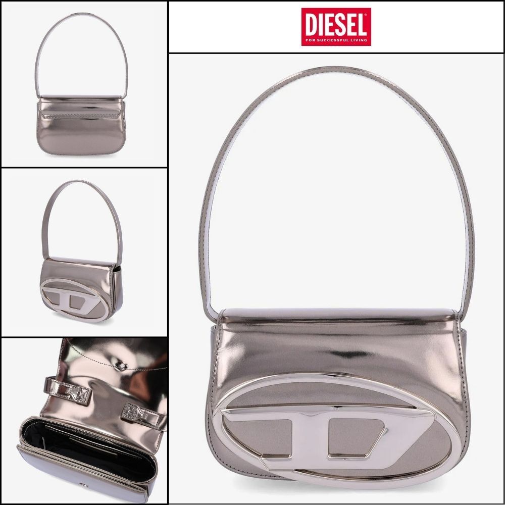 【DIESEL】1DR Shoulder Bag - Gold