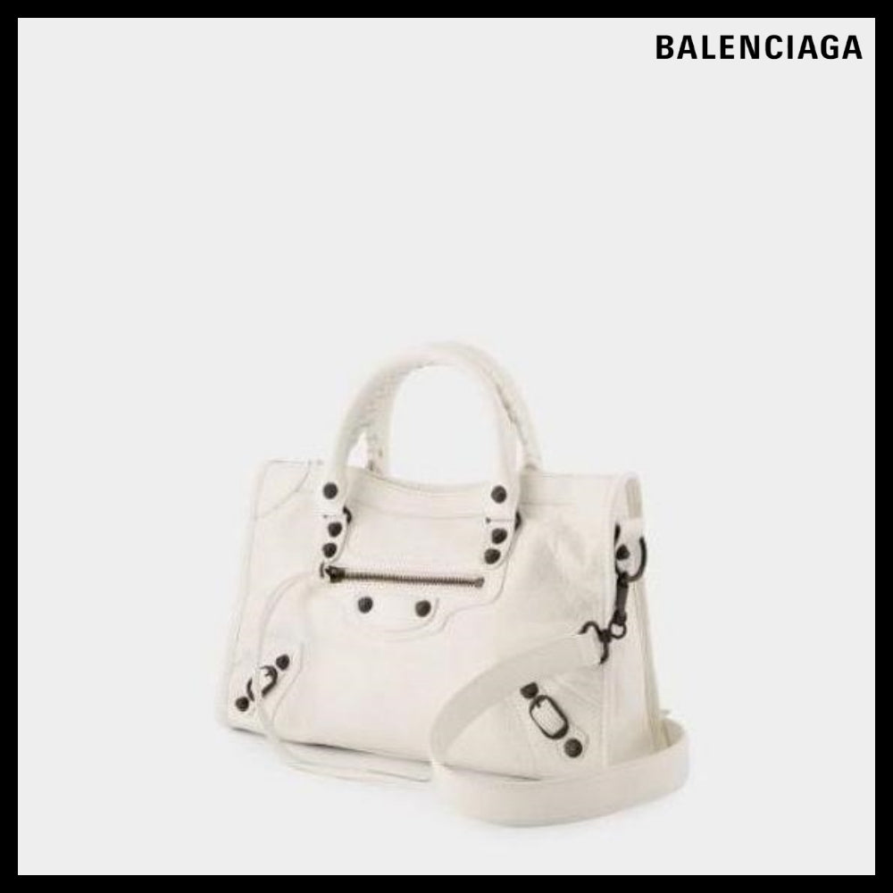 【BALENCIAGA】シティ レザー スモール トートバッグ