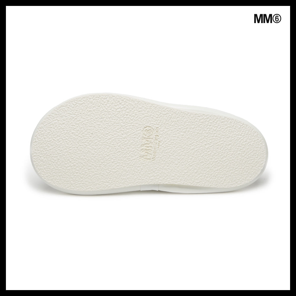 【MM6 Maison Margiela】Women's Padded White Sandals