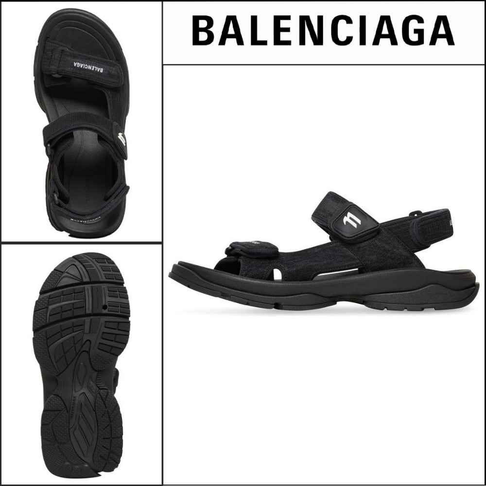 【BALENCIAGA】Tourist Sandal Black
