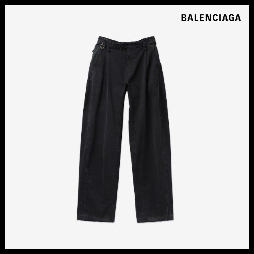 【BALENCIAGA】Minimal Cargo Pants Black