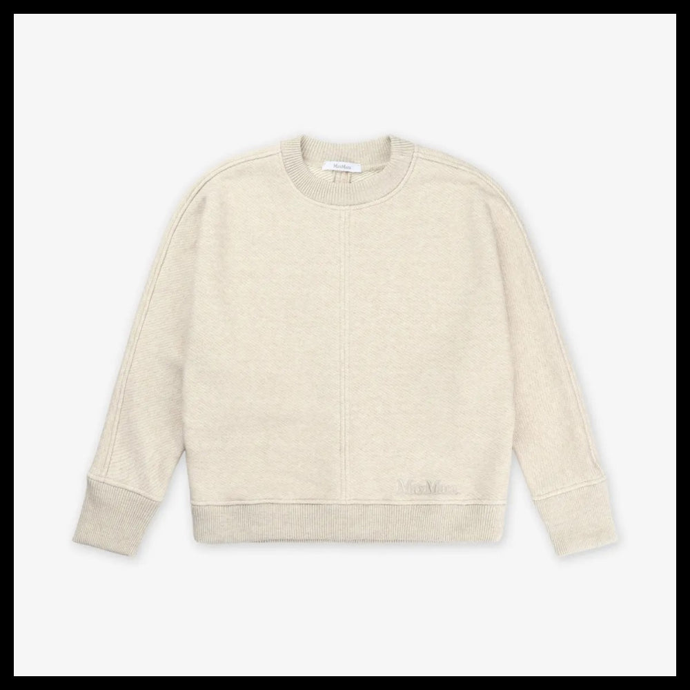 【Max Mara】CRAL Sweatshirt White