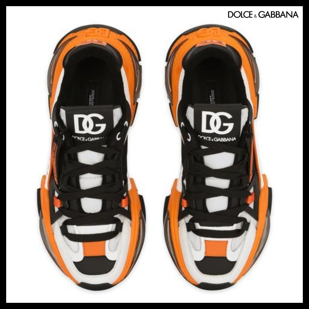 【Dolce & Gabbana】MIXED-MATERIAL AIRMASTER SNEAKERS 108