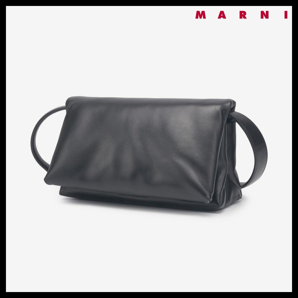 【MARNI】プリズマ スモール ショルダーバッグ - ブラック