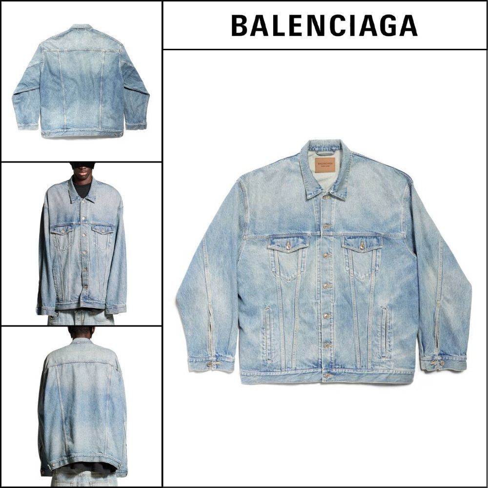 ★BALENCIAGAアウトレット セール ★DENIM OVERSIZED JACKET