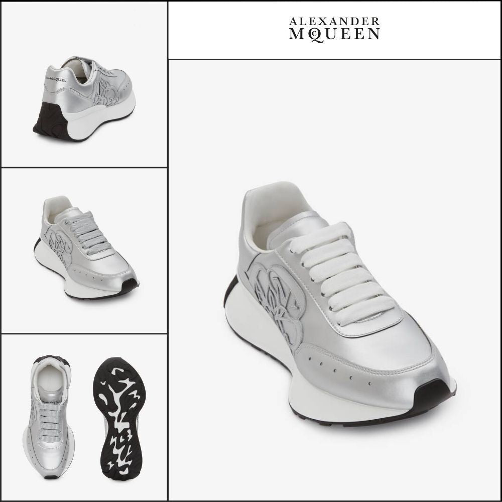 【Alexander Mcqueen】Sprint Runner in Silver