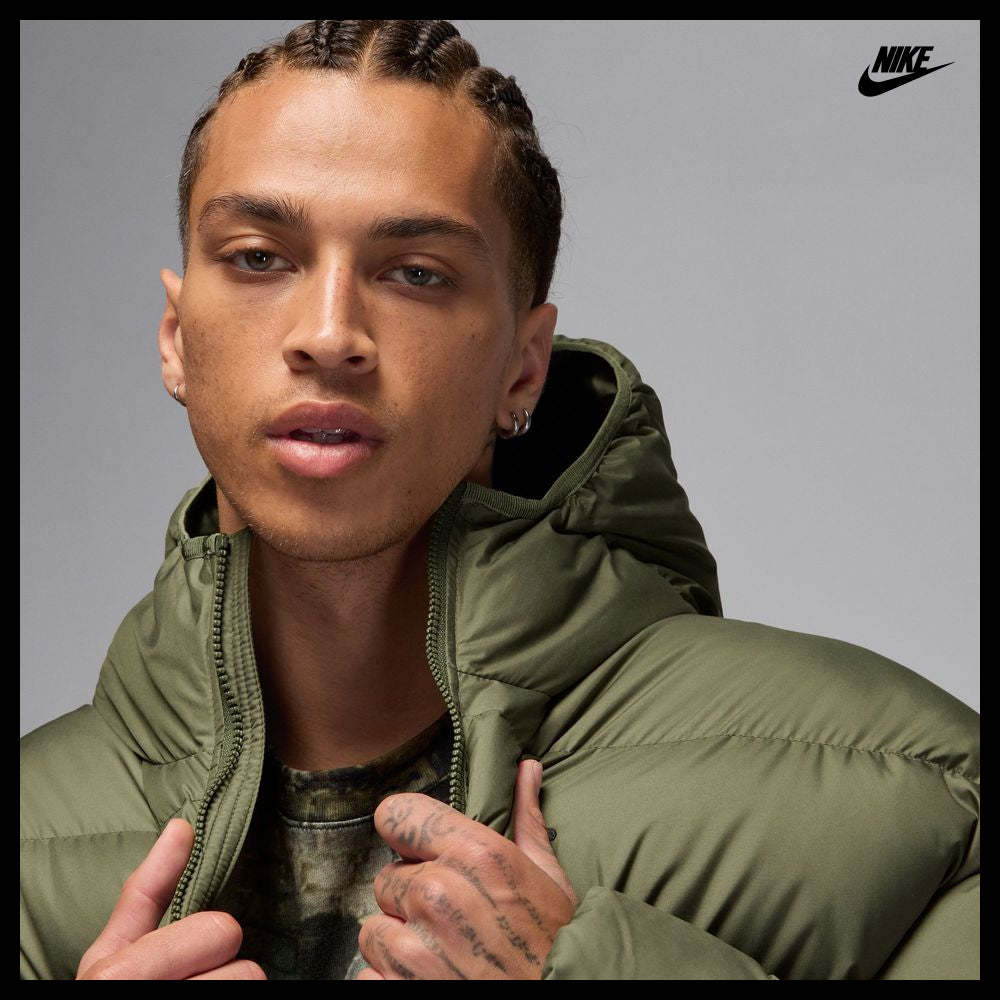 【NIKE】JORDAN Brooklyn Puffer Jacket Medium Olive