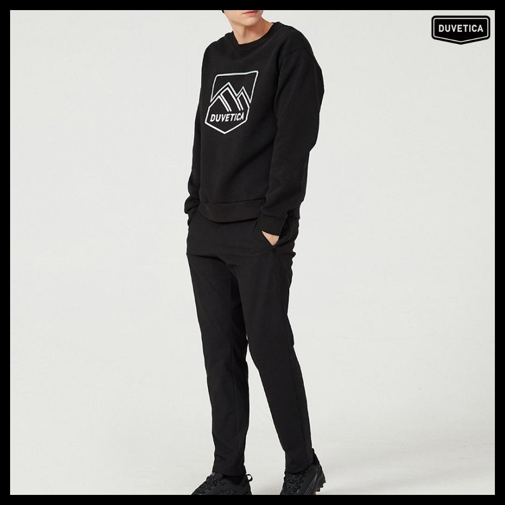 ◆Duvetica◆ Mirtos M Black Men’s Sweatshirt