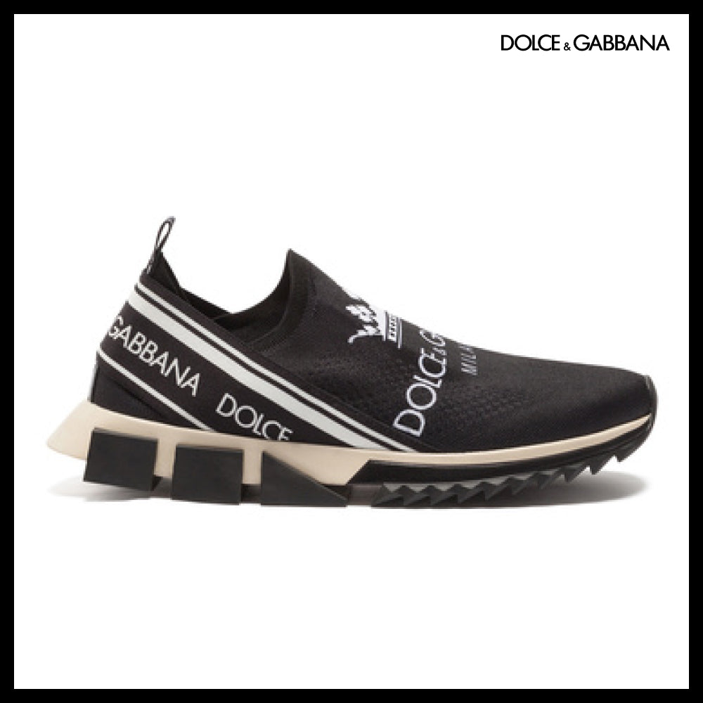 【Dolce & Gabbana】FABRIC SNEAKERS BLACK