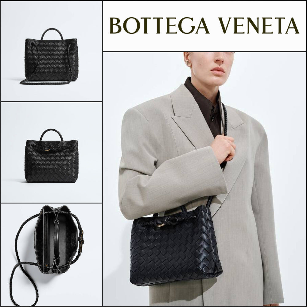 【韓国百貨店 BOTTEGA VENETA】Small Andiamo Shoulder Bag