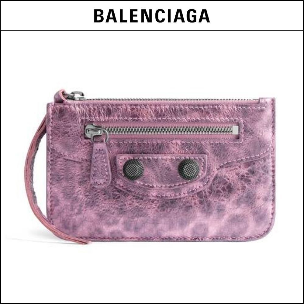 【BALENCIAGA】LE CAGOLE LONG COIN AND CARD HOLDER LEOPARD