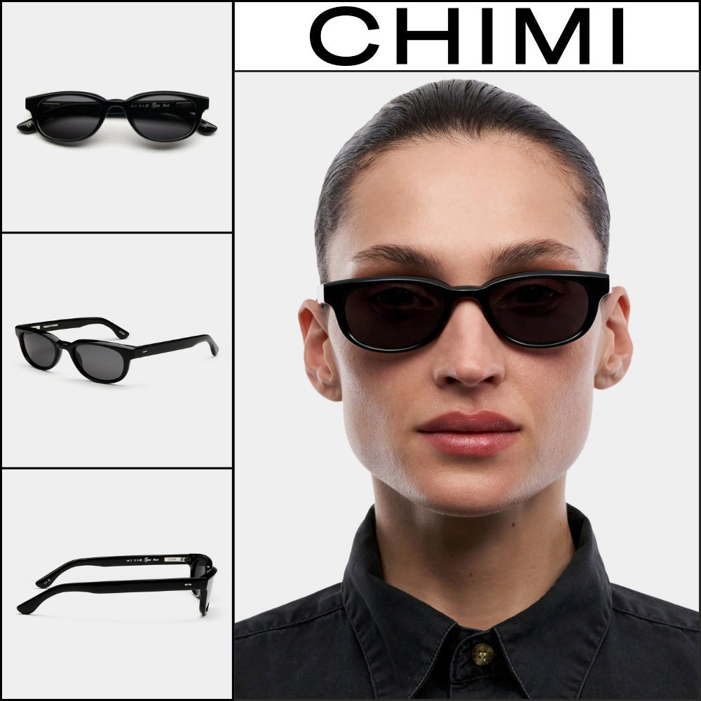 ◆CHIMI◆ Lyra ブラック サングラス 人気 売れ筋