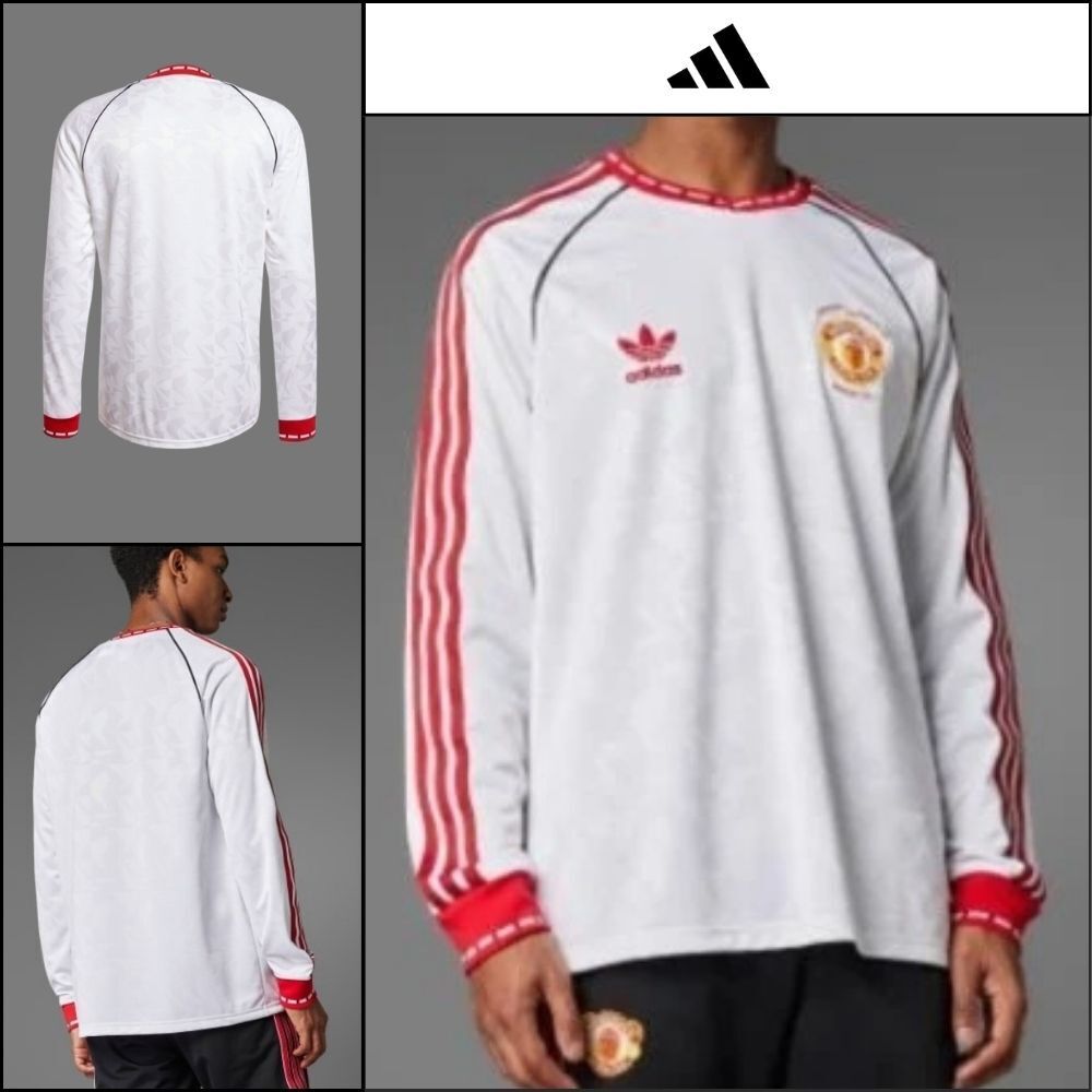 【ADIDAS 】Manchester United 91 Away Long Sleeve Jersey