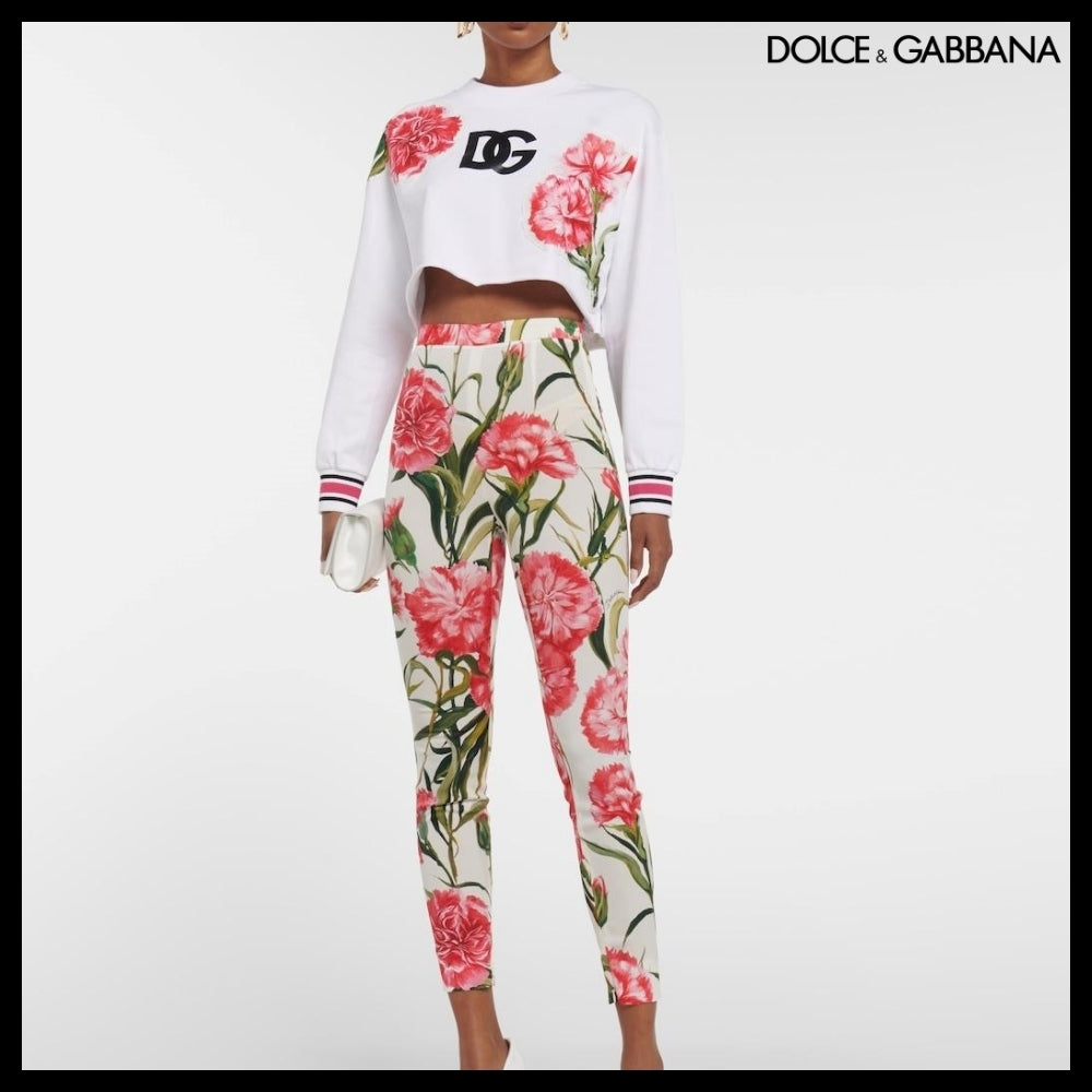 【アウトレット 正規品】Dolce & Gabbana - Logo Cropped Cotton