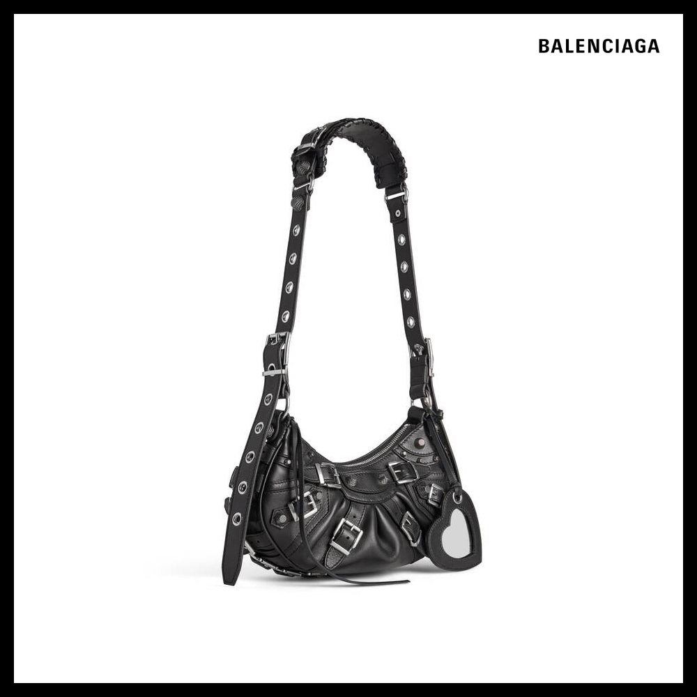 【BALENCIAGA】Le Cagole XS Shoulder Bag With Buckles Black