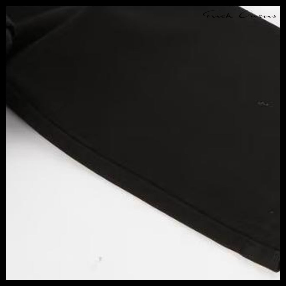 【RICK OWENS】Darkshadow Creatch Cargo Pants Black
