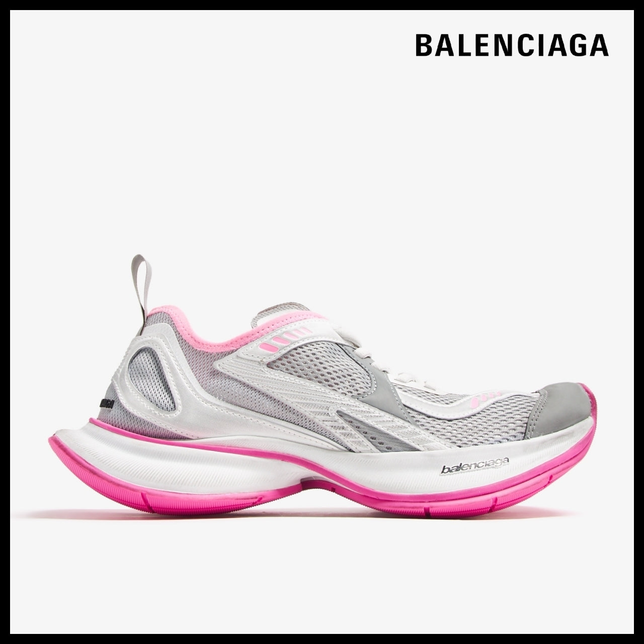 【BALENCIAGA】Circuit Sneaker Grey Mesh Pink