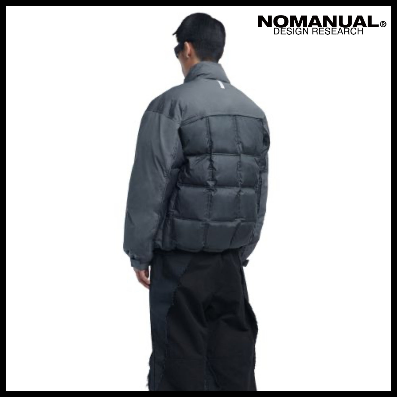 【NOMANUAL】H.T.L nylon down jacket (2 colors)