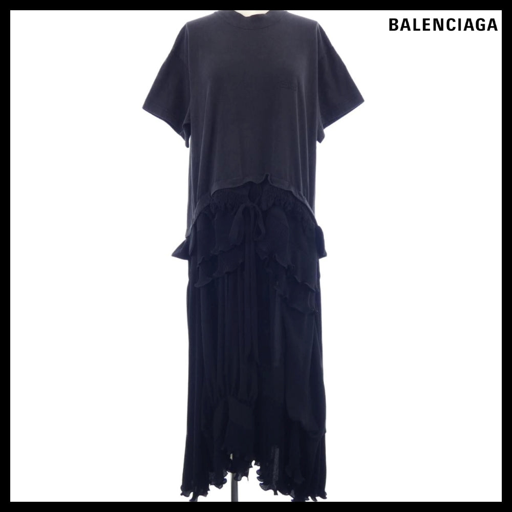 【BALENCIAGA】T-Shirt Dress Black