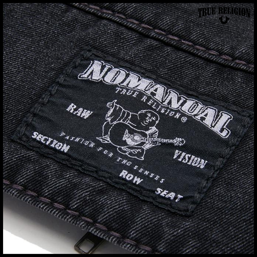 【TRUE RELIGION x NOMANUAL】No Religion Denim Rider Jacket
