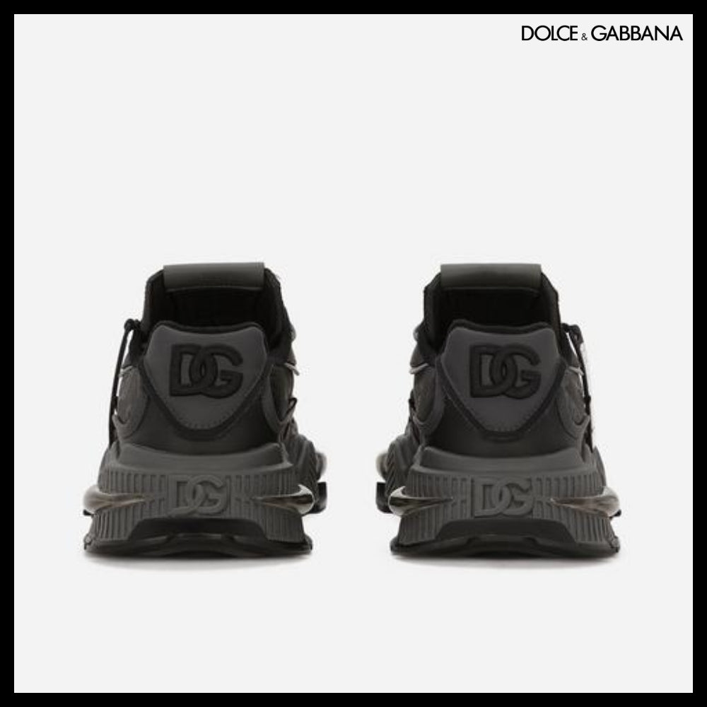 【Dolce & Gabbana】MIXED-MATERIAL AIRMASTER SNEAKERS 969