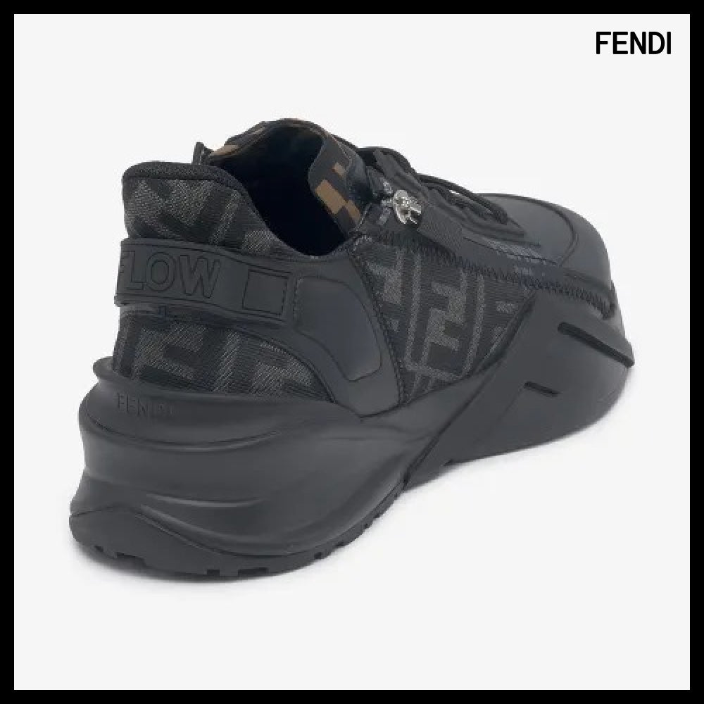 【FENDI】Fendi Flow Sneakers Black