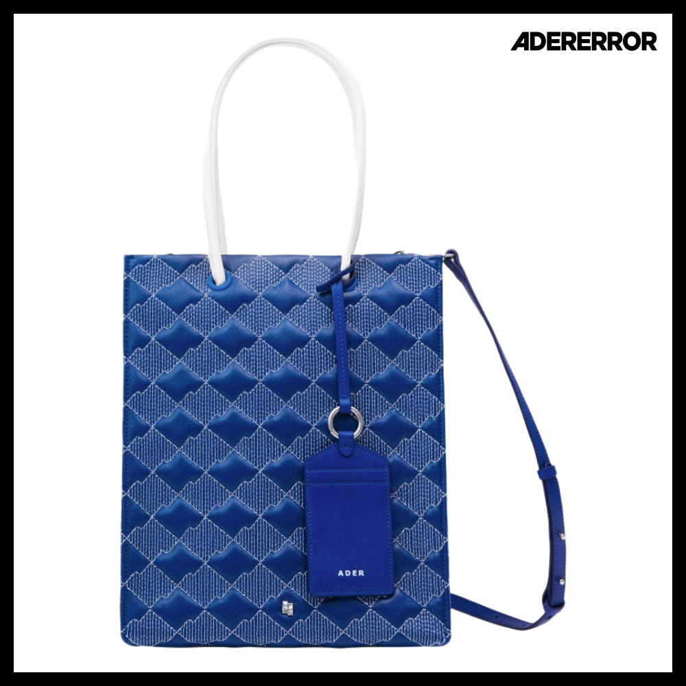 【ADERERROR】Shopper Bag Z-Blue