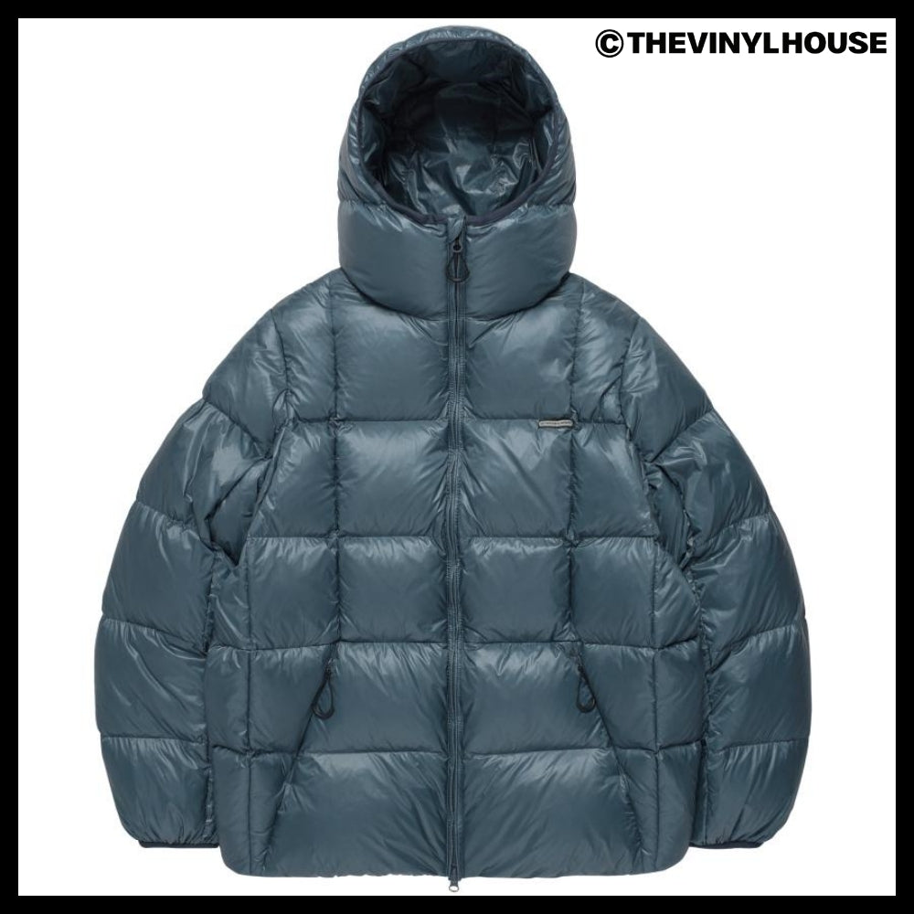 【THEVINYLHOUSE】Hooded duck down jacket (5 colors)