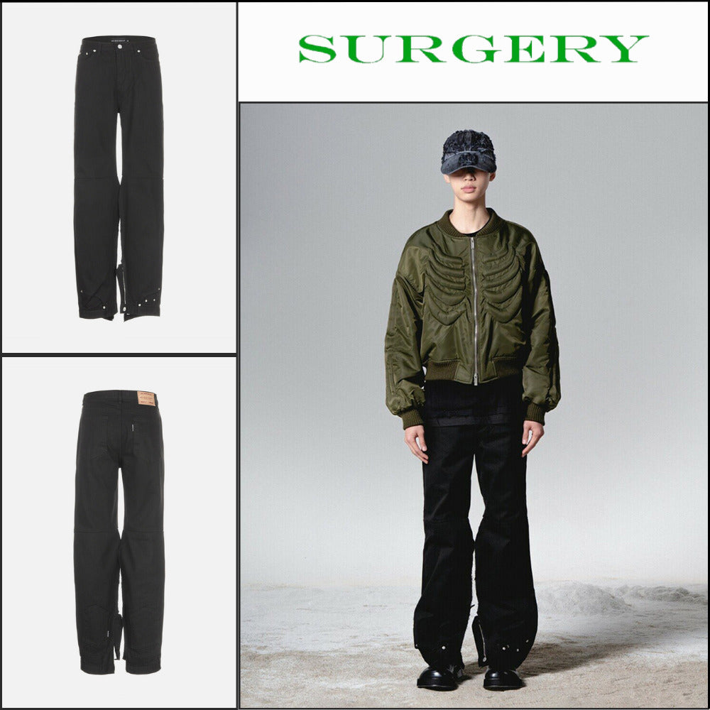 【SURGERY】Double Jeans Black