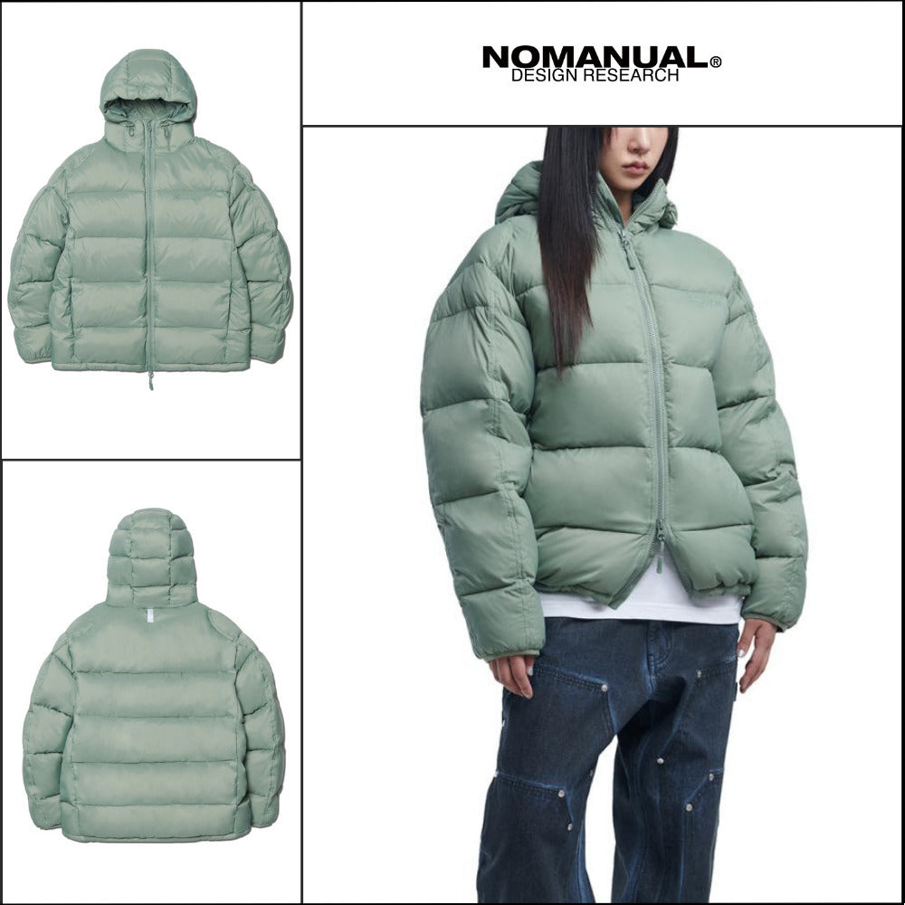 【NOMANUAL】DIVISION HOODED DUCK DOWN