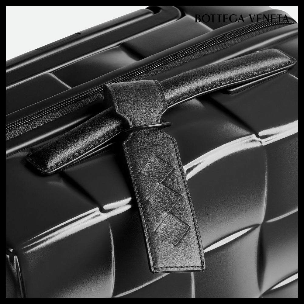◆BOTTEGA VENETA◆ODYSSEY CHECK-IN SUITCASE BLACK TRAVERTINE