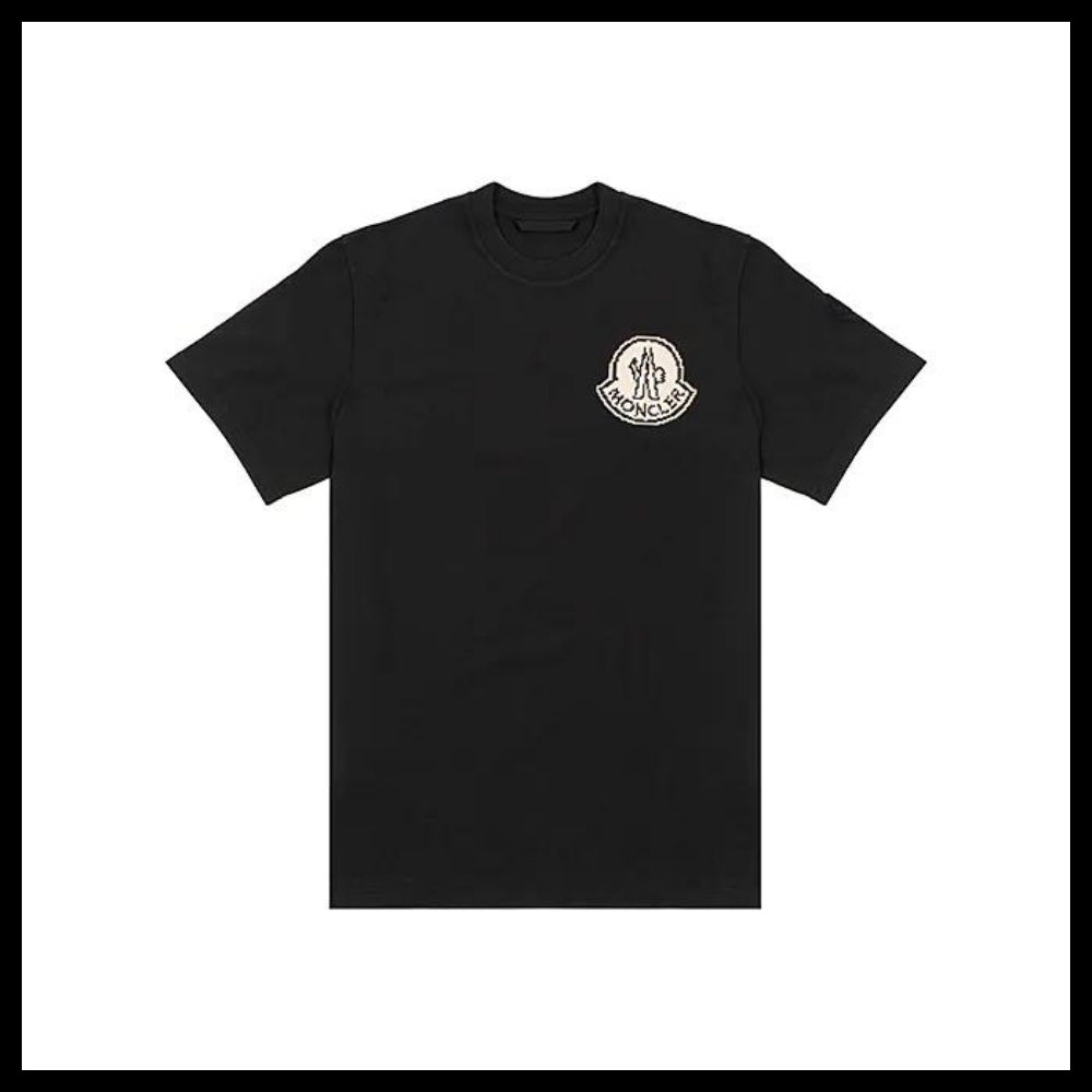 【MONCLER】Logo Men Short Sleeve T Shirt