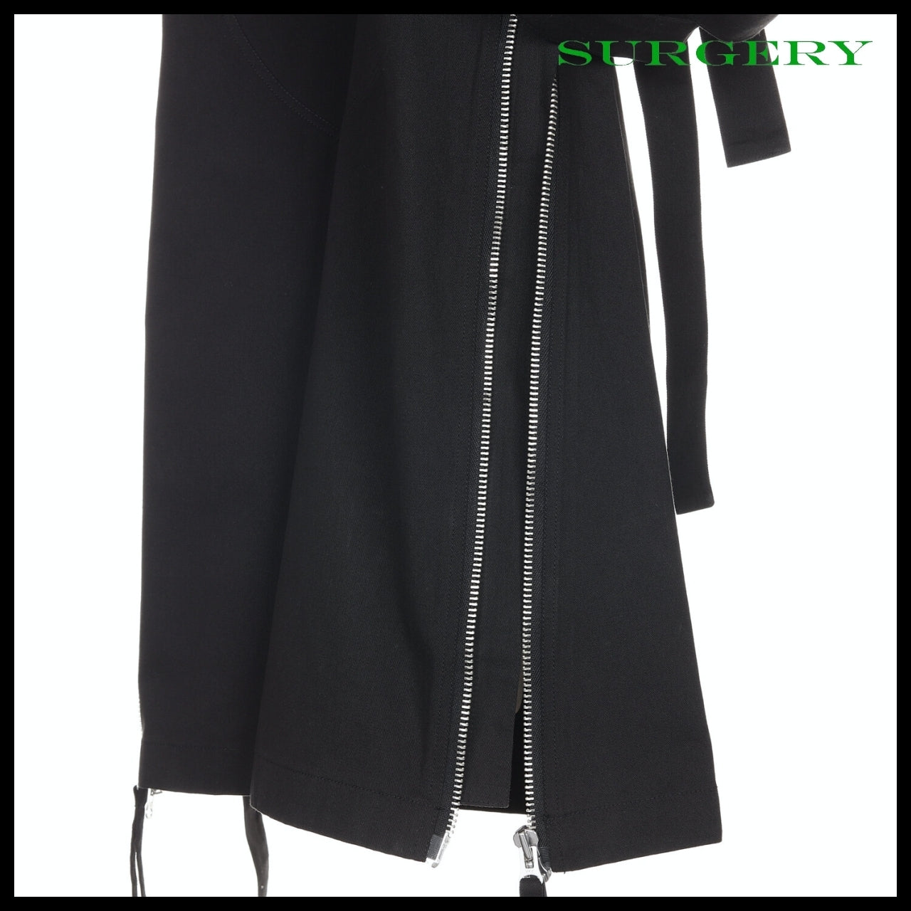 【SURGERY】Bondage Cargo Pants Black
