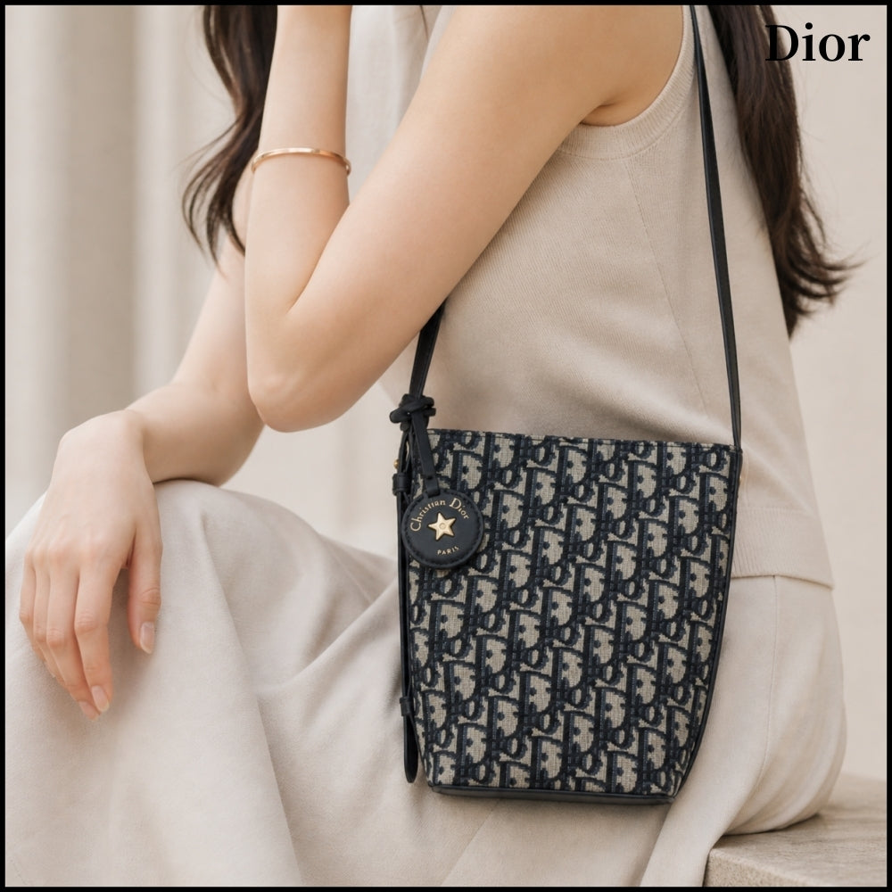 【Dior】Diorstar Mini Bucket Bag
