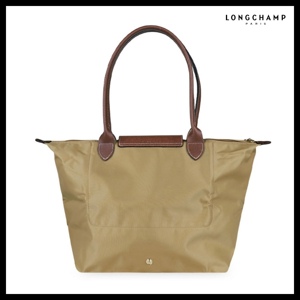 【Longchamp】Le Pliage Original L Tote Bag Chamois