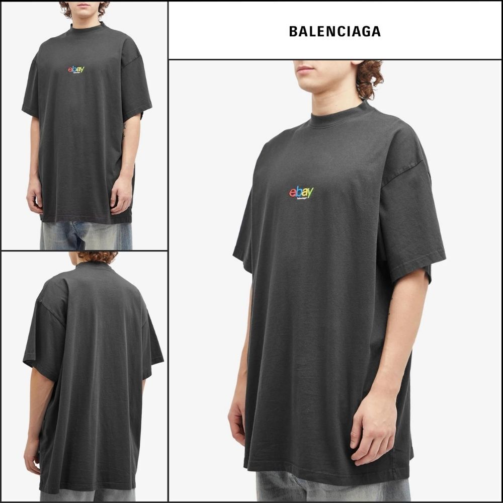 【BALENCIAGA】eBay Oversized T-Shirt Black