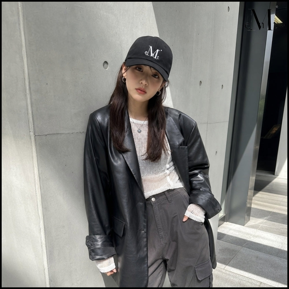 【MUCENT】 Signature Ball Cap Black