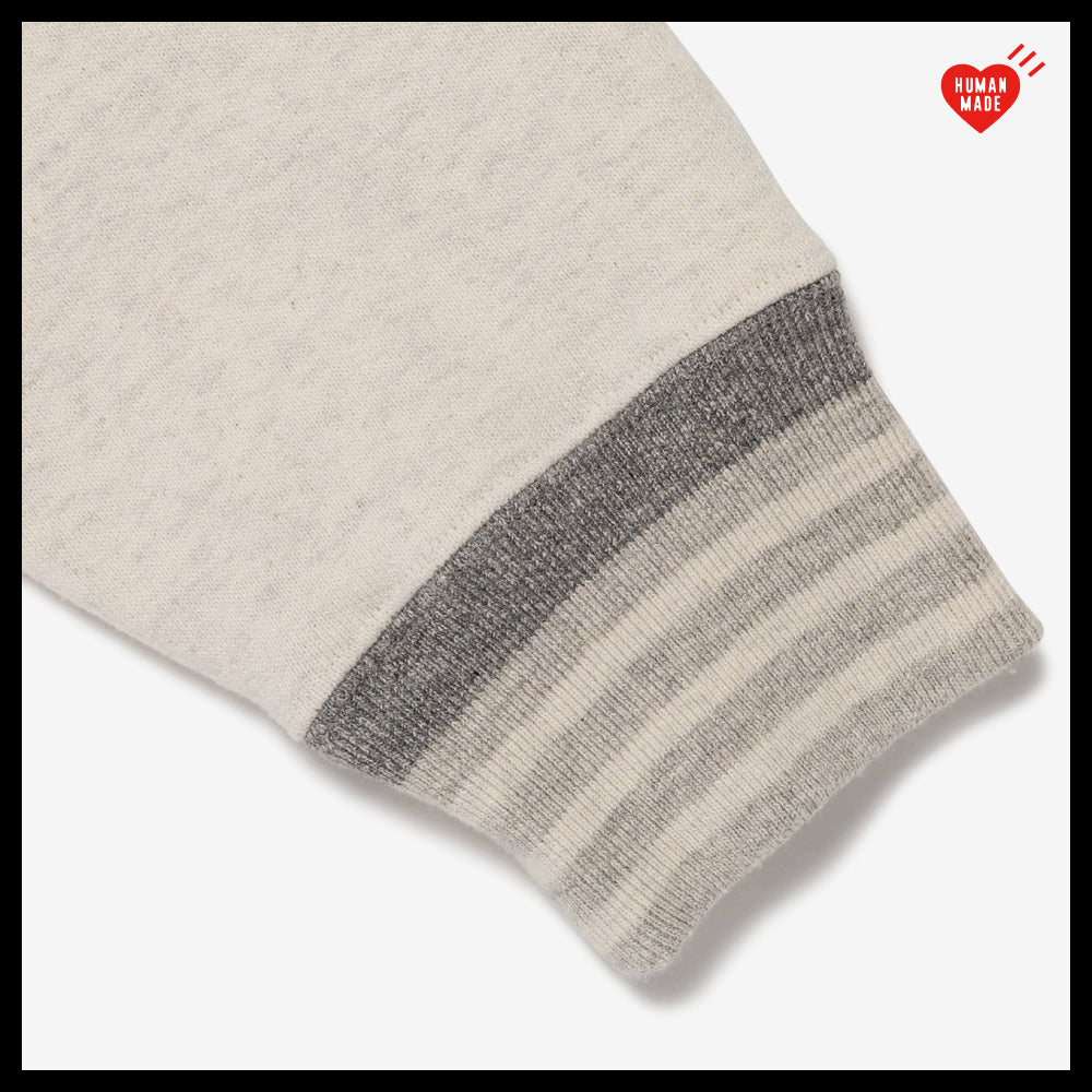 【HUMAN MADE】STRIPED RIB SWEATSHIRT 2 Colors