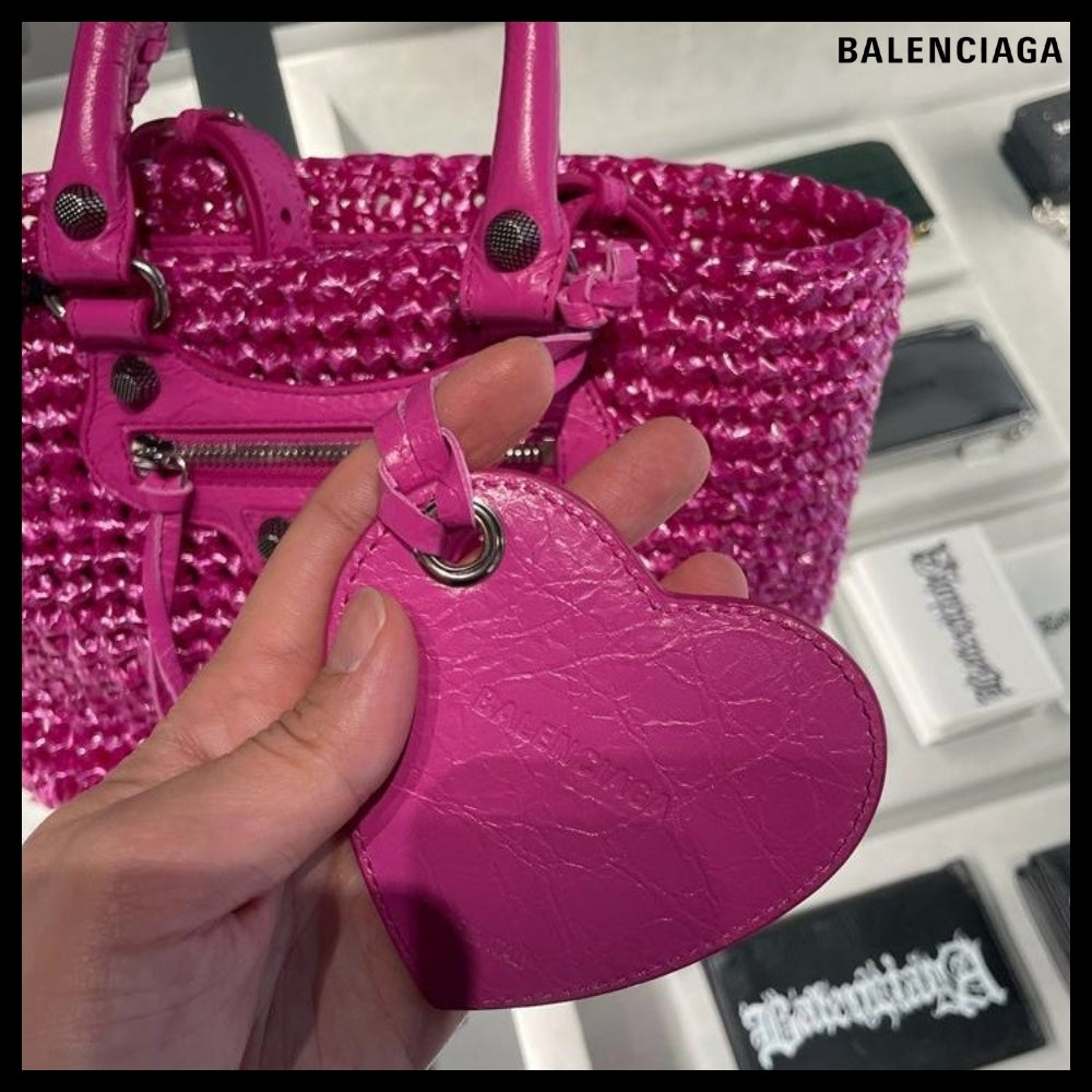 【BALENCIAGA】Le Cagole Small Panier Pink