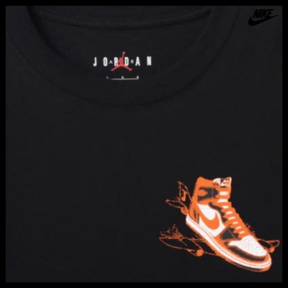【Nike Jordan】 AJ1 Short Sleeve T-Shirt Black