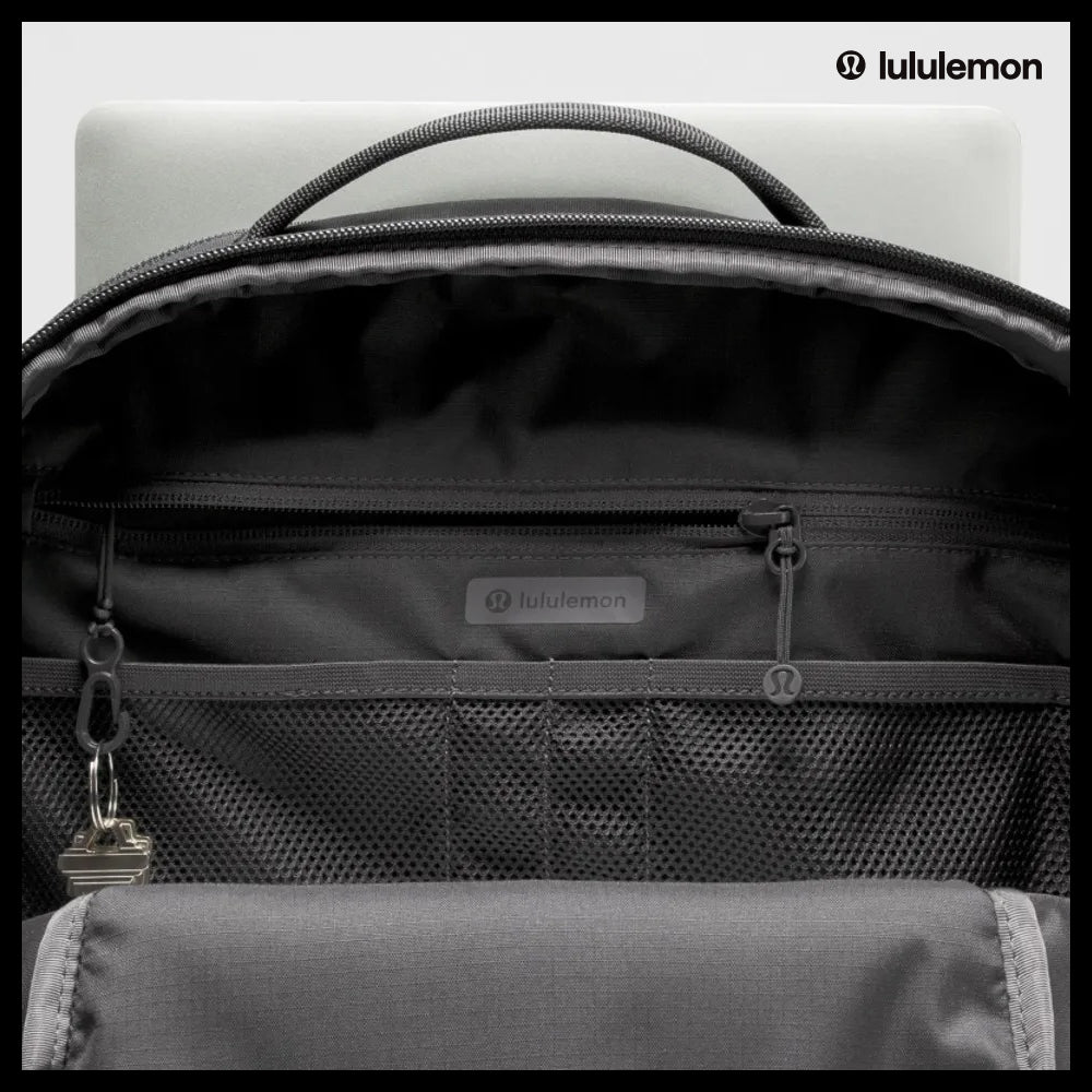 【lululemon】Scuba Backpack 32L Paracord - Black Grey Green